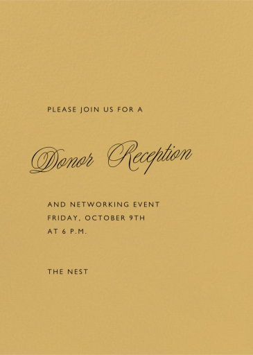 Apricot - Gala Invitation by Paperless Post