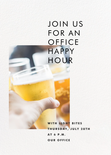 Transmission - Happy Hour Invitation by Paperless Post