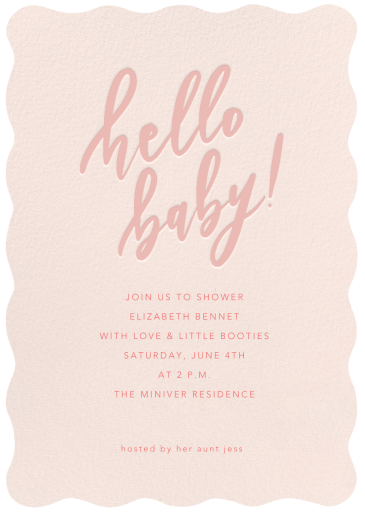 Sweet Hello by Sugar Paper