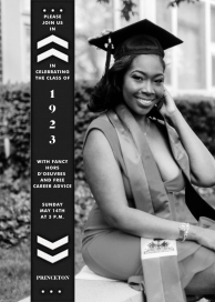 Bookworm (Tall) - Graduation Party Invitation by Paperless Post