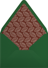 Football Season - Paperless Post Envelope