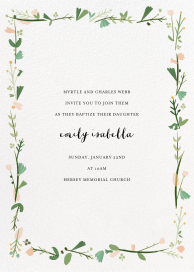 Miss Potter - Religious Invitation by Mr. Boddington's Studio