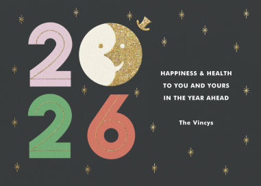 Sunset on This Year - New Year's Card by Paperless Post