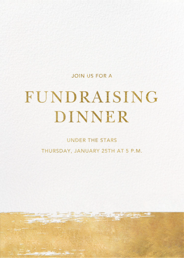 Simple Brushstroke - Business Event Invitation by Sugar Paper