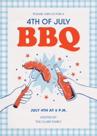 BBQ Toast - Party Invitation by Paperless Post