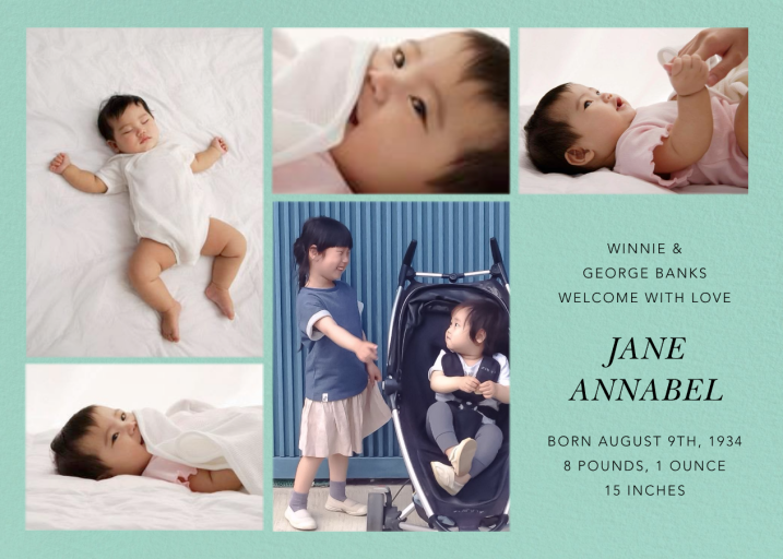 Cornerstone - Birth Announcement by Paperless Post