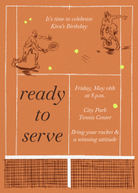 Rally-Ready - Birthday Invitation by Sam Crosby