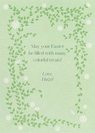 Sprawling Daisies - Easter Card by Paperless Post