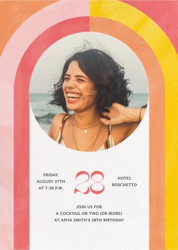 Arch Day - '70s Theme Party Invitation by Paperless Post