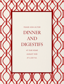 Cadogan - Dining & Drinks Invitation by Paperless Post