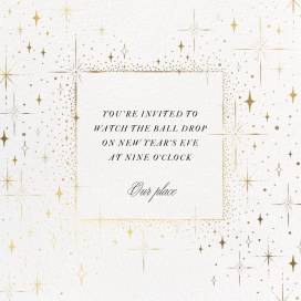 Twinkling Stars - New Year's Eve Invitation by Paperless Post