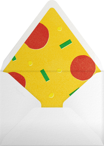 Extra Toppings - Paperless Post Envelope