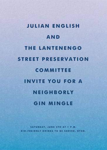 Gradient Full by Paperless Post