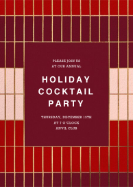 Tiiliskivi - Corporate Holiday Party Invitation by Marimekko