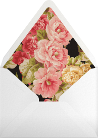 Garden Floral Ikat (Photo Save the Date) - Oscar de la Renta Envelope
