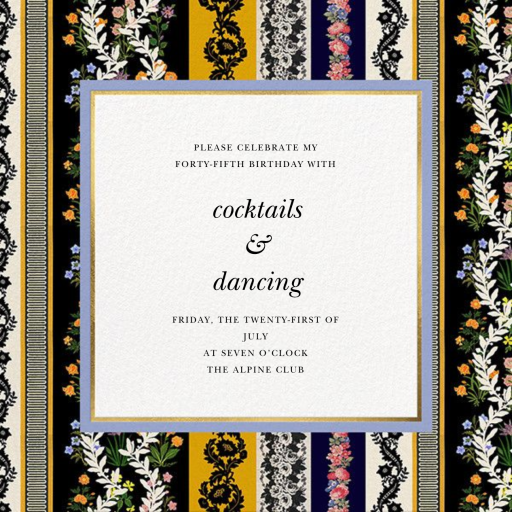 Jacquard Stripe by Oscar de la Renta