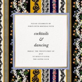 Jacquard Stripe by Oscar de la Renta