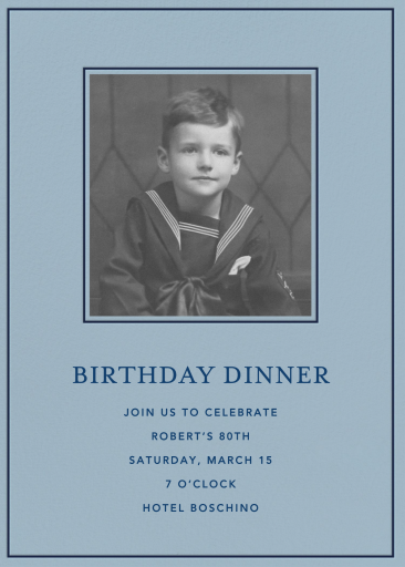 Debossed Details - Birthday Invitation by Sugar Paper