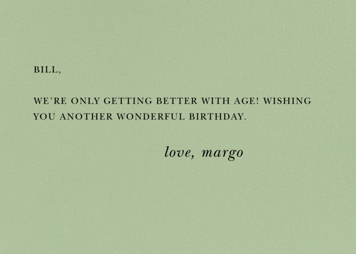 Thoroughbred Birthday - Birthday Card by Paperless Post - Back