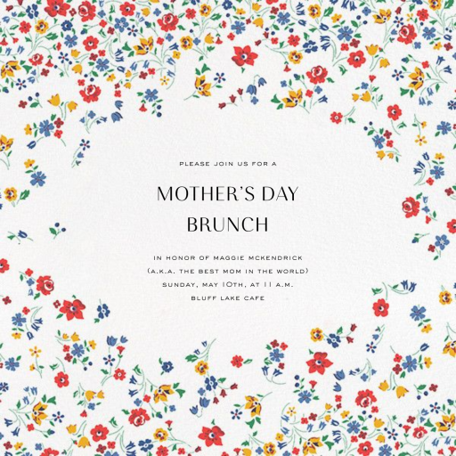 Kimberly Sarah - Mother's Day Invitation by Liberty