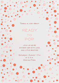 Bubbly Border - Baby Shower Invitation by Mr. Boddington's Studio