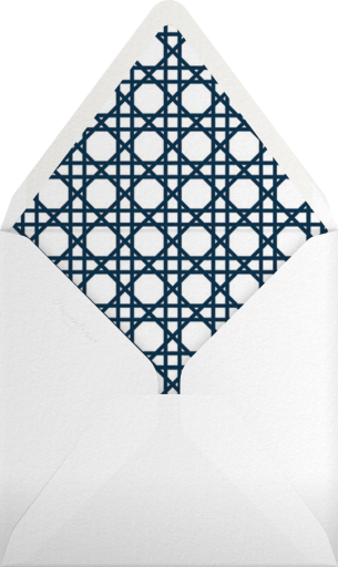 Caning (Save the Date) - Jonathan Adler Envelope