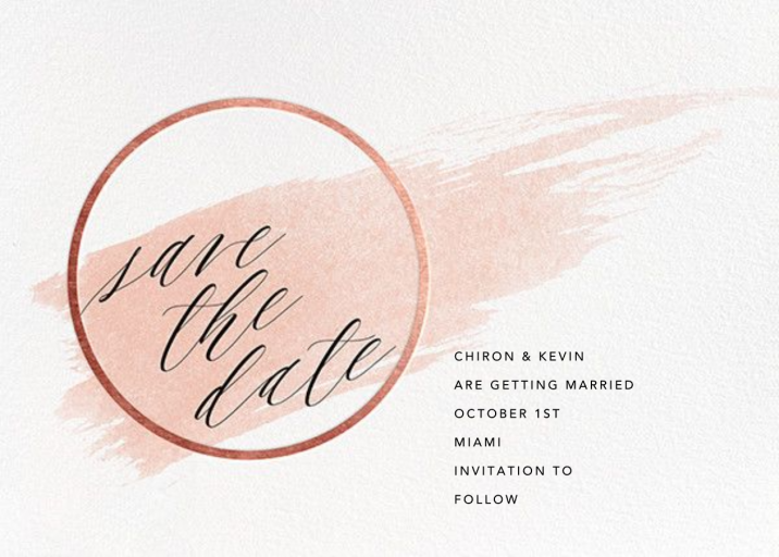 Selene - Save the Date by Paperless Post