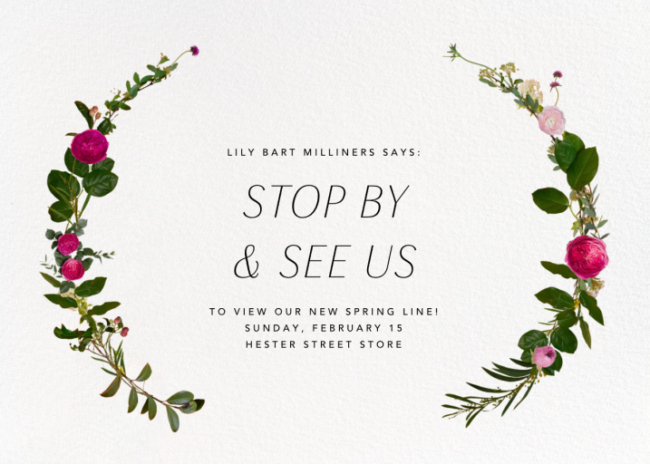 Belvoir - Launch Party Invitation by Paperless Post