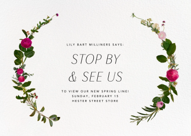 Belvoir - Launch Party Invitation by Paperless Post