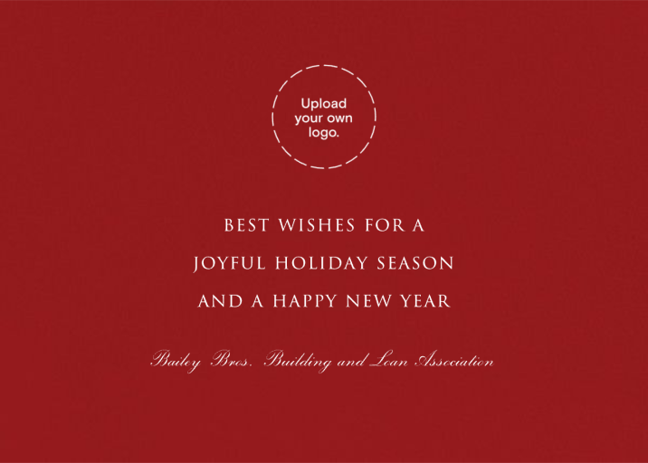 Crimson - Christmas Card by Paperless Post