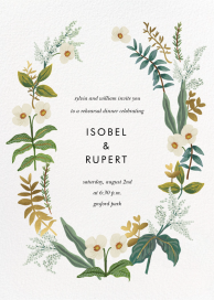 Meadow Garland - Rehearsal Dinner Invitation by Rifle Paper Co.