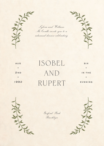 As Above - Rehearsal Dinner Invitation by Paperless Post