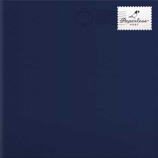 Holiday Drape - Paperless Post Envelope