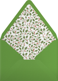 Scarves, Skates & Snowflakes - Paperless Post Envelope