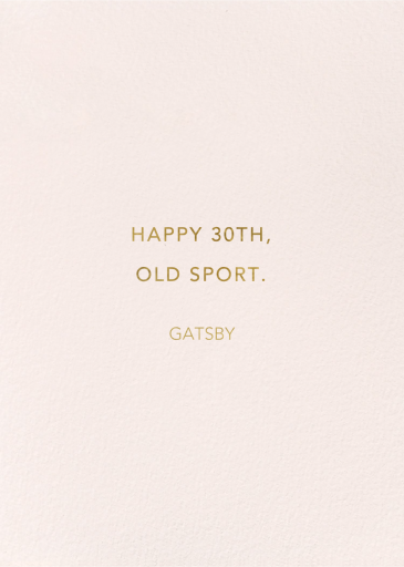 Birthday Drink (Charlotte Trounce) - Birthday Card by Wrap - Back