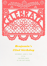 Papel Picado Celebration by Paperless Post