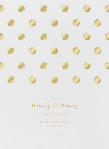 Polka Dot by Oscar de la Renta