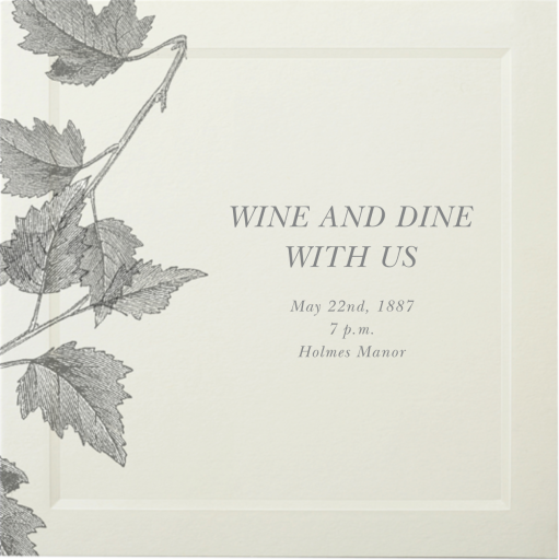 Saint Emilion - Party Invitation by Paperless Post