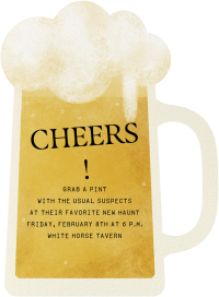 Big Sipper - Happy Hour Invitation by Paperless Post