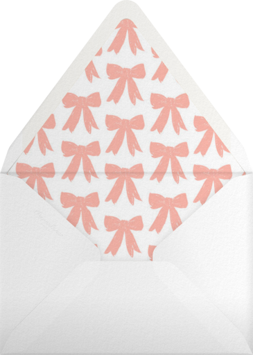 Big Bow - Linda and Harriett - Linda and Harriett Envelope