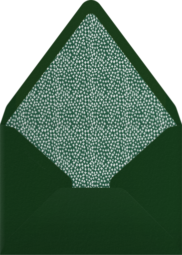 Holly on the Banister (Invitation) - Mr. Boddington's Studio Envelope