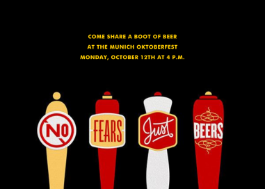 No Fears Just Beers by Paperless Post