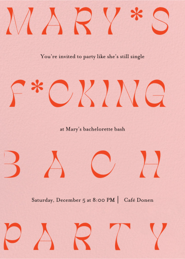 Asterisk - Invitation by Goods Gang