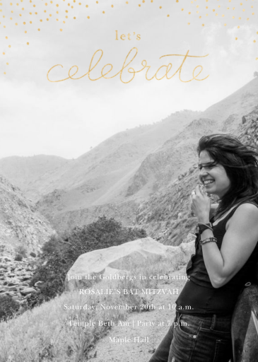 Cursive and Confetti by Sugar Paper