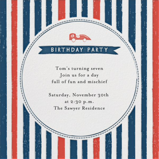 Grab the Keys - Birthday Invitation by Mr. Boddington's Studio