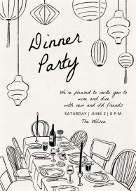 Lantern Dinner by Paperless Post