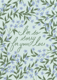 Laurel Sympathy - Greeting Card by Rifle Paper Co.