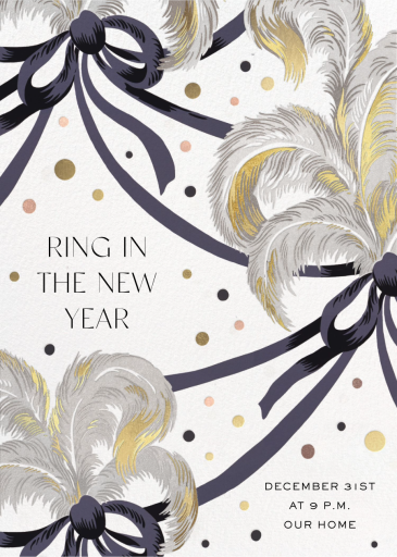 Fleur de Plume - Invitation by Schumacher