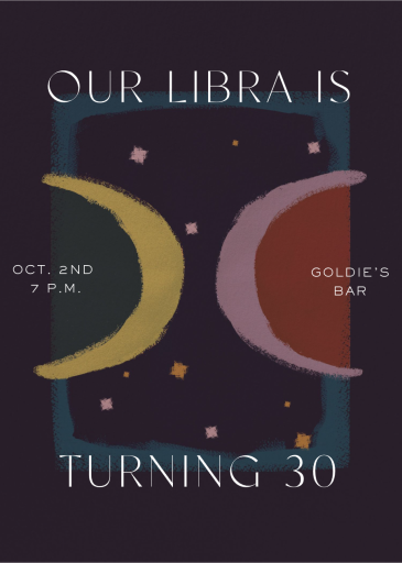 Astrological - Birthday Invitation by Jungalow