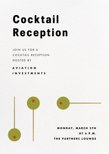 Pick Me - Cocktail Party Invitation by Paperless Post